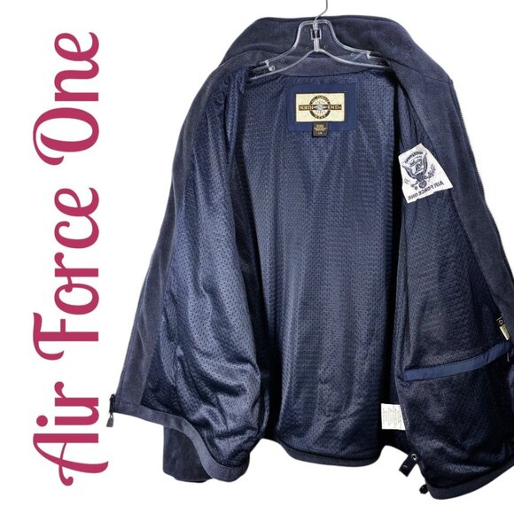AIR FORCE ONE PRESIDENTIAL SEAL NORTH END VINTAGE 3-IN-1 JACKET HOODED PARKA, LG - Picture 11 of 15
